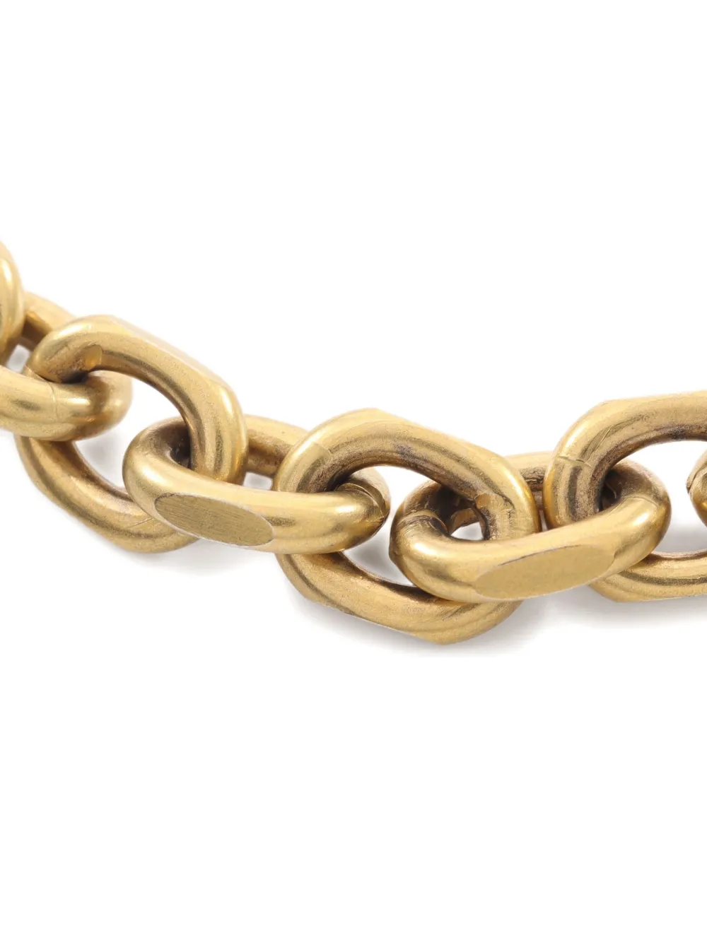 Pre-owned Chanel 1986-1988 Coco Mark Chain Belt In Gold