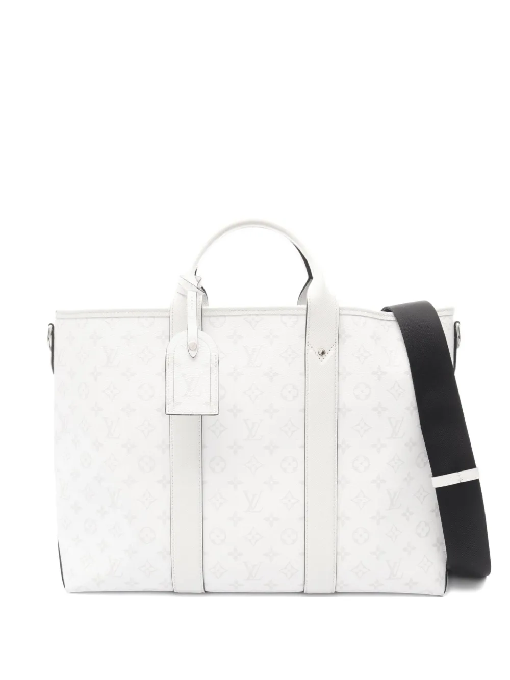 Louis Vuitton Pre-Owned 2021 ウィークエンド NM モノグラム ハンドバッグ - ホワイト Louis Vuitton Pre-Owned 2021 ウィークエンド NM モノグラム ハンドバッグ - ホワイト
