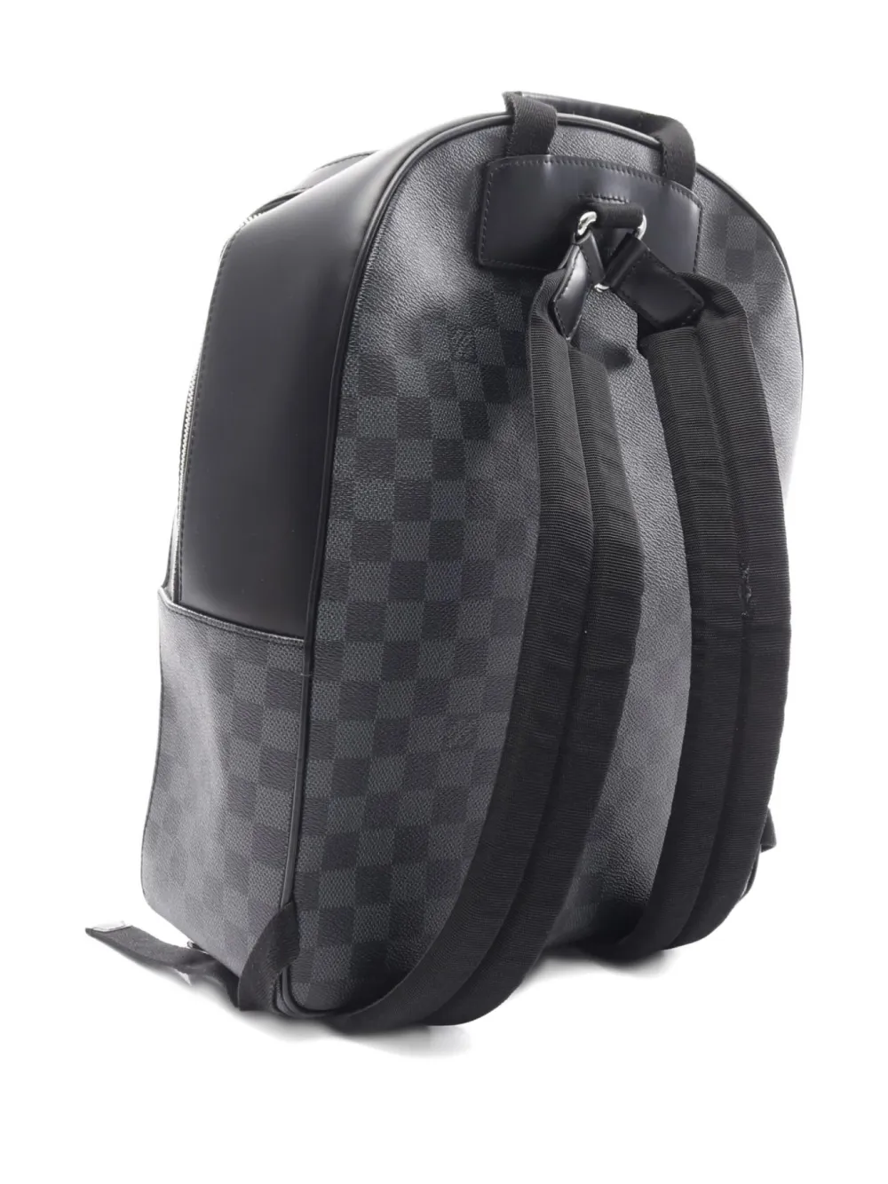 Louis Vuitton Pre-Owned 2019 Josh Graphite Map Damier-leather backpack | Pre-Owned | Image 2