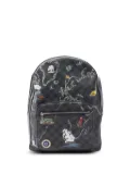 Louis Vuitton Pre-Owned 2019 Josh Graphite Map Damier-leather backpack - Black