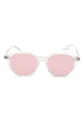 Christian Dior Pre-Owned 2020s round-frame sunglasses - White