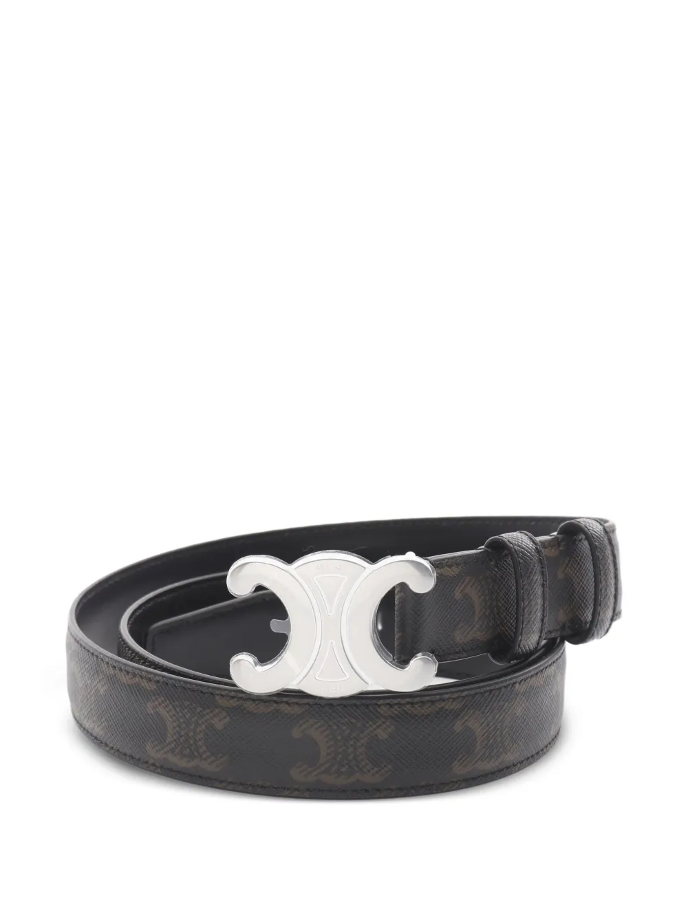 2020s Triomphe leather belt