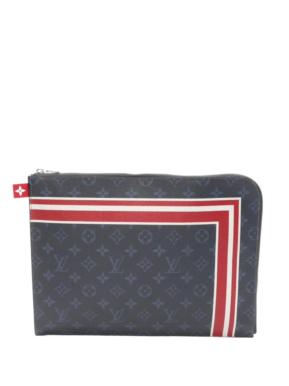 Louis Vuitton Pre-Owned 2016 Jules GM Monogram pochette bag | Blue | Image 1