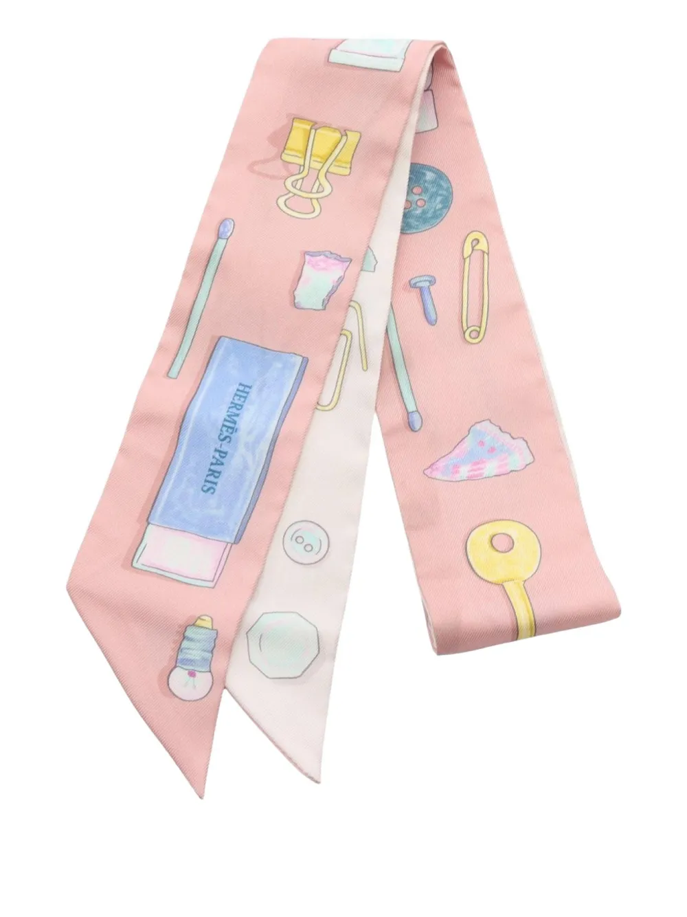 20s ribbon pocket scarf