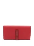 Loewe Pre-Owned 2000s leather vertical bi-fold wallet - Red
