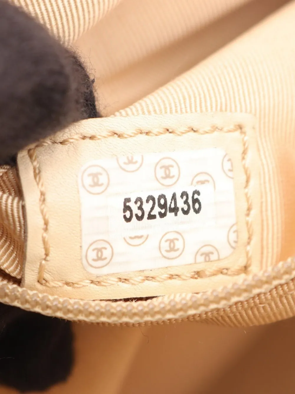 Pre-owned Chanel 1997-1999 Mini Coco Mark Handbag In Neutral