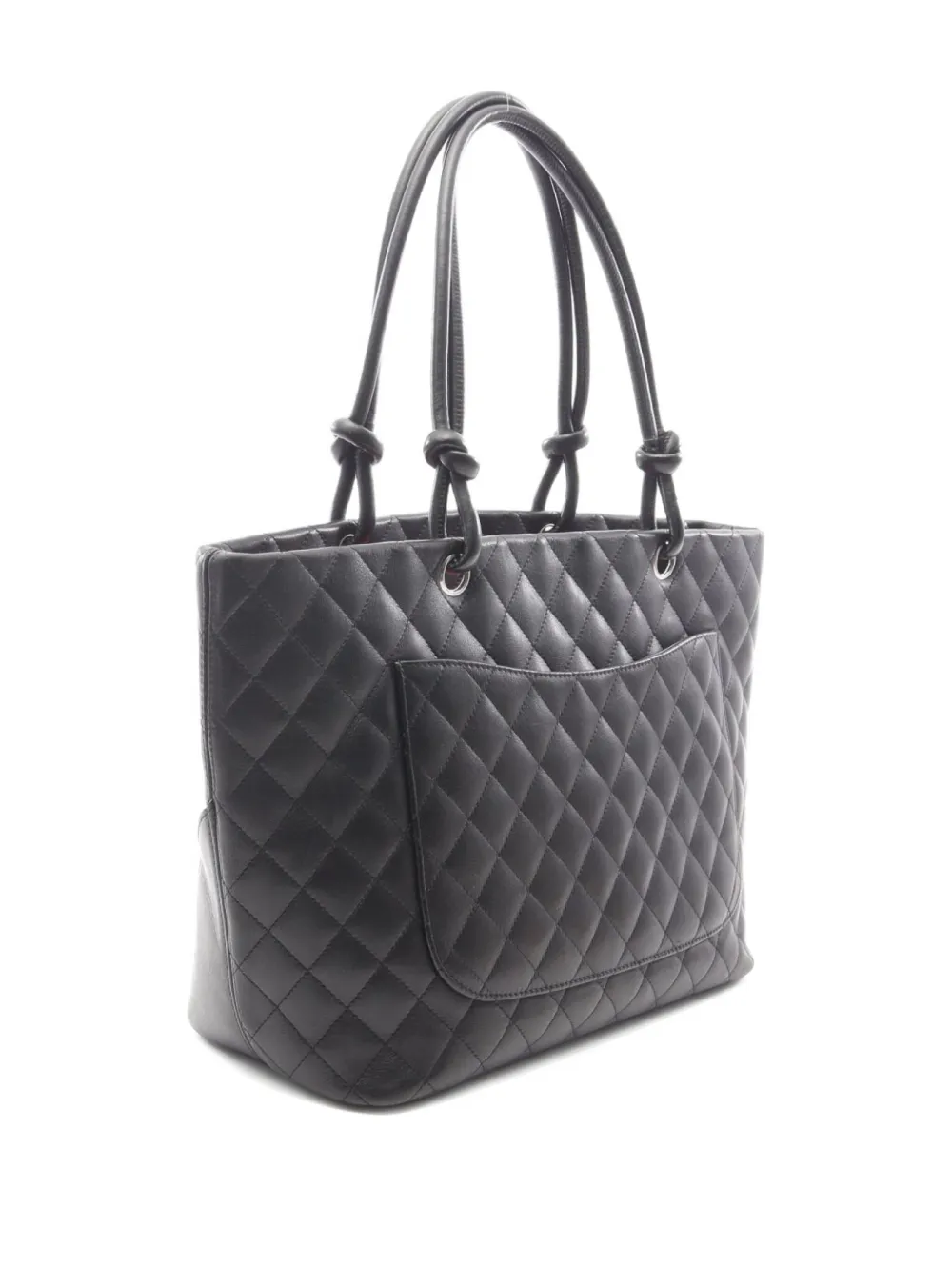 CHANEL Pre-Owned 2006-2008 Cambon quilted leather tote bag | Pre-Owned | Image 2