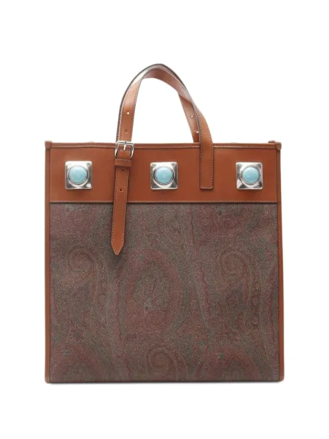 Etro Pre-Owned 2010s Crown Me tote bag