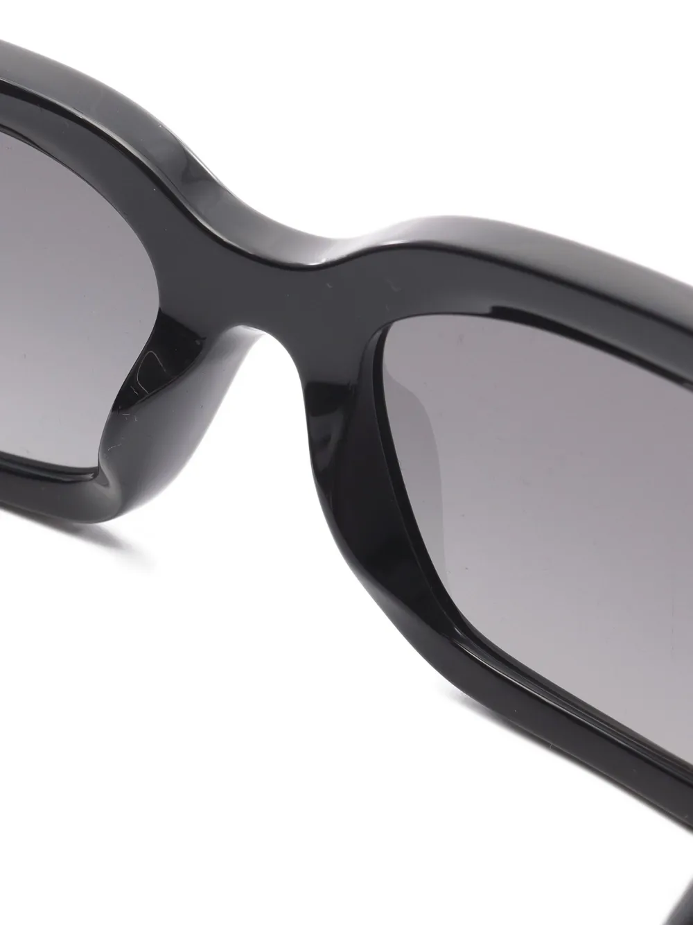 Pre-owned Chanel 1986-1988 Coco Mark Sunglasses In Black