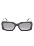 CHANEL Pre-Owned 1986-1988 coco mark sunglasses - Black