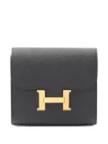Hermès Pre-Owned 2019 Constance clasp wallet - Black