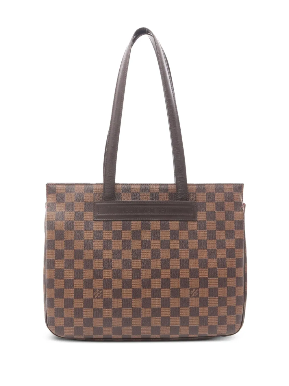 Louis Vuitton Pre-Owned 2003 ダミエ エベヌ PM ショルダーバッグ - ブラウン Louis Vuitton Pre-Owned 2003 ダミエ エベヌ PM ショルダーバッグ - ブラウン