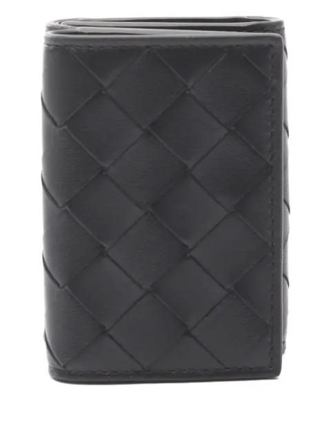 Bottega Veneta Pre-Owned 2020 Intrecciato Tiny wallet