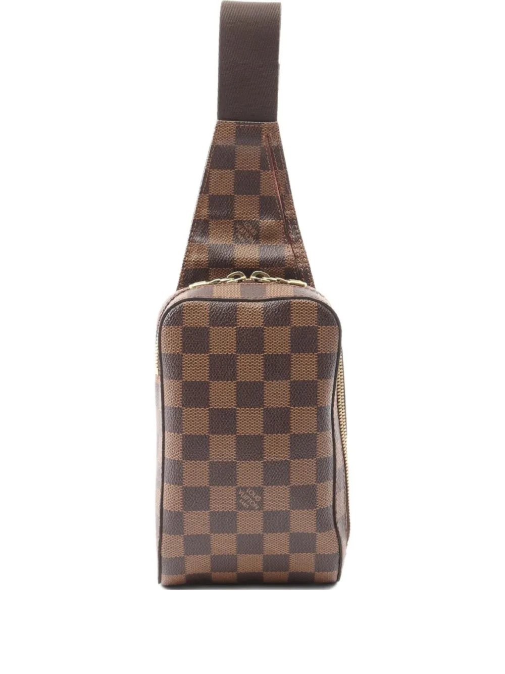 2004 Geronimos Damier Ebene belt bag