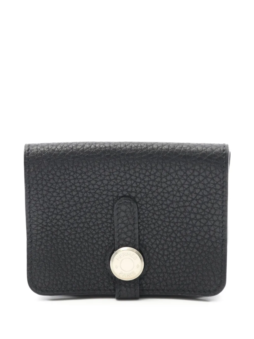 Hermès Pre-Owned 2010s ドゴン レザーカードケース - ブラック Hermès Pre-Owned 2010s ドゴン レザーカードケース - ブラック