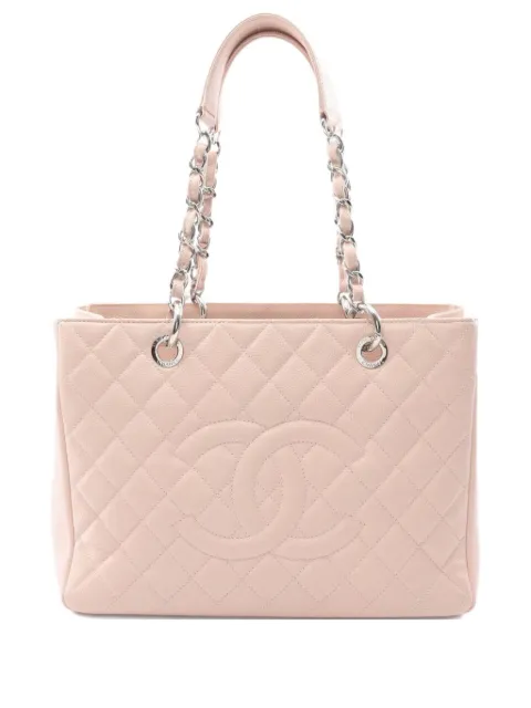 CHANEL Pre-Owned 2012-2013 Matelasse Grand Shopping chain tote bag
