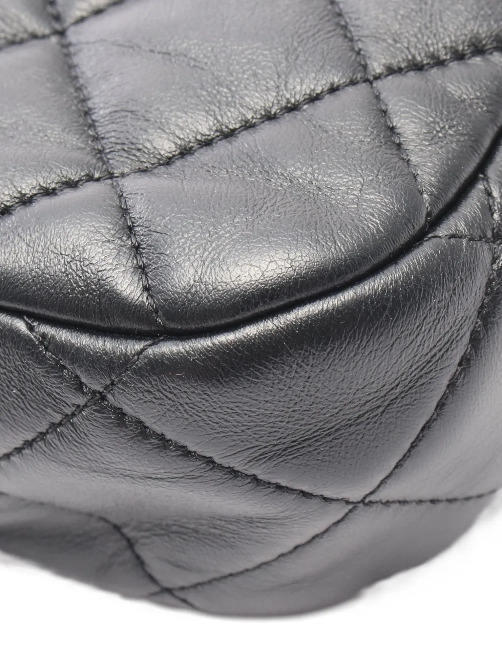 CHANEL Pre-Owned 2021 キルティング ショルダーバッグ | ブラック