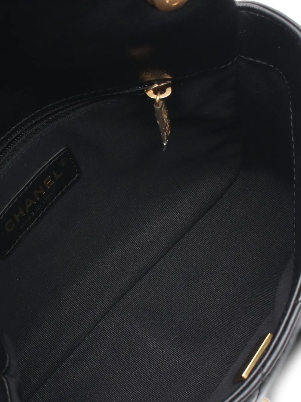 CHANEL Pre-Owned 2021 キルティング ショルダーバッグ | ブラック