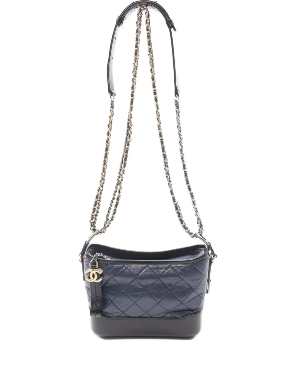 CHANEL Pre-Owned 2018 ガブリエル ドゥ シャネル ショルダーバッグ S - ブルー CHANEL Pre-Owned 2018 ガブリエル ドゥ シャネル ショルダーバッグ S - ブルー