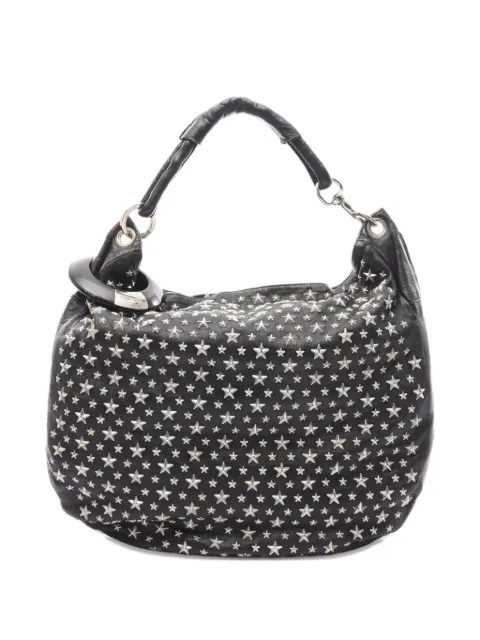 Jimmy Choo Pre-Owned 2000s star-stud leather shoulder bag