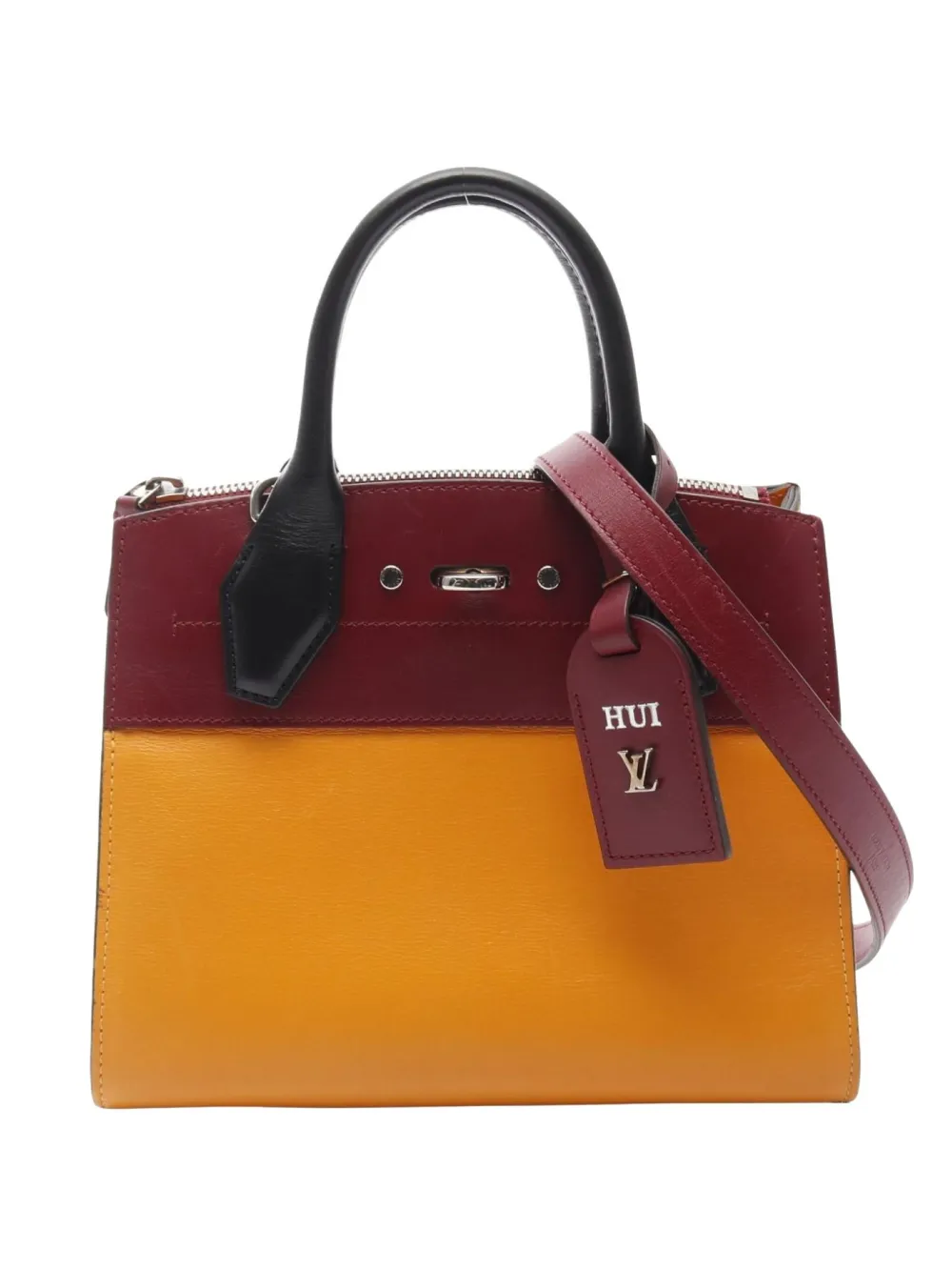 Louis Vuitton Pre-Owned 2016 Mini City Steamer two-way handbag - Arancione