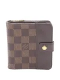Louis Vuitton Pre-Owned 2006 Damier Ebène bi-fold wallet - Brown