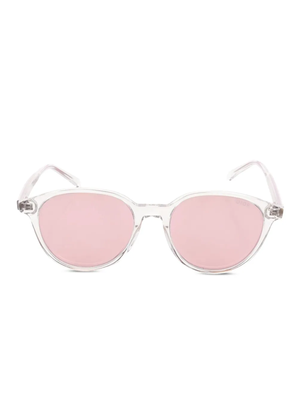 Christian Dior Pre-Owned 2020s バタフライフレーム サングラス - ホワイト Christian Dior Pre-Owned 2020s バタフライフレーム サングラス - ホワイト
