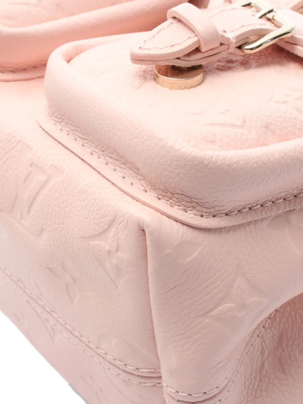 Pre-owned Louis Vuitton 2021 Monogram-pattern Backpack In Pink