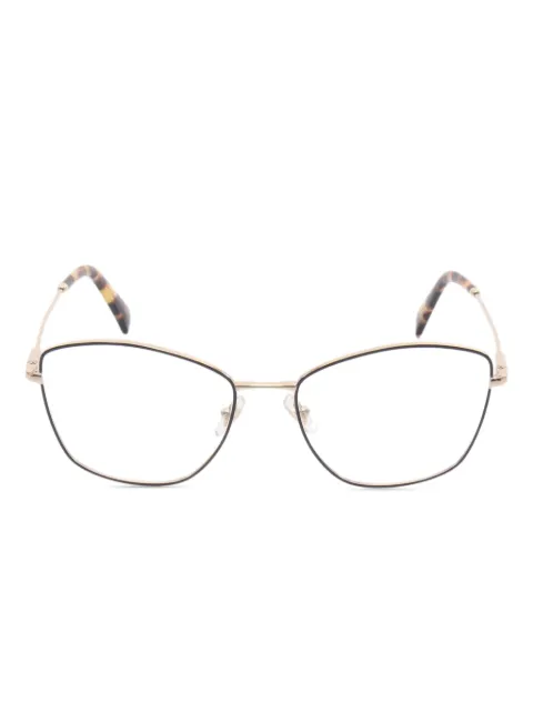 Miu Miu Pre-Owned 2010s geometric-frame glasses