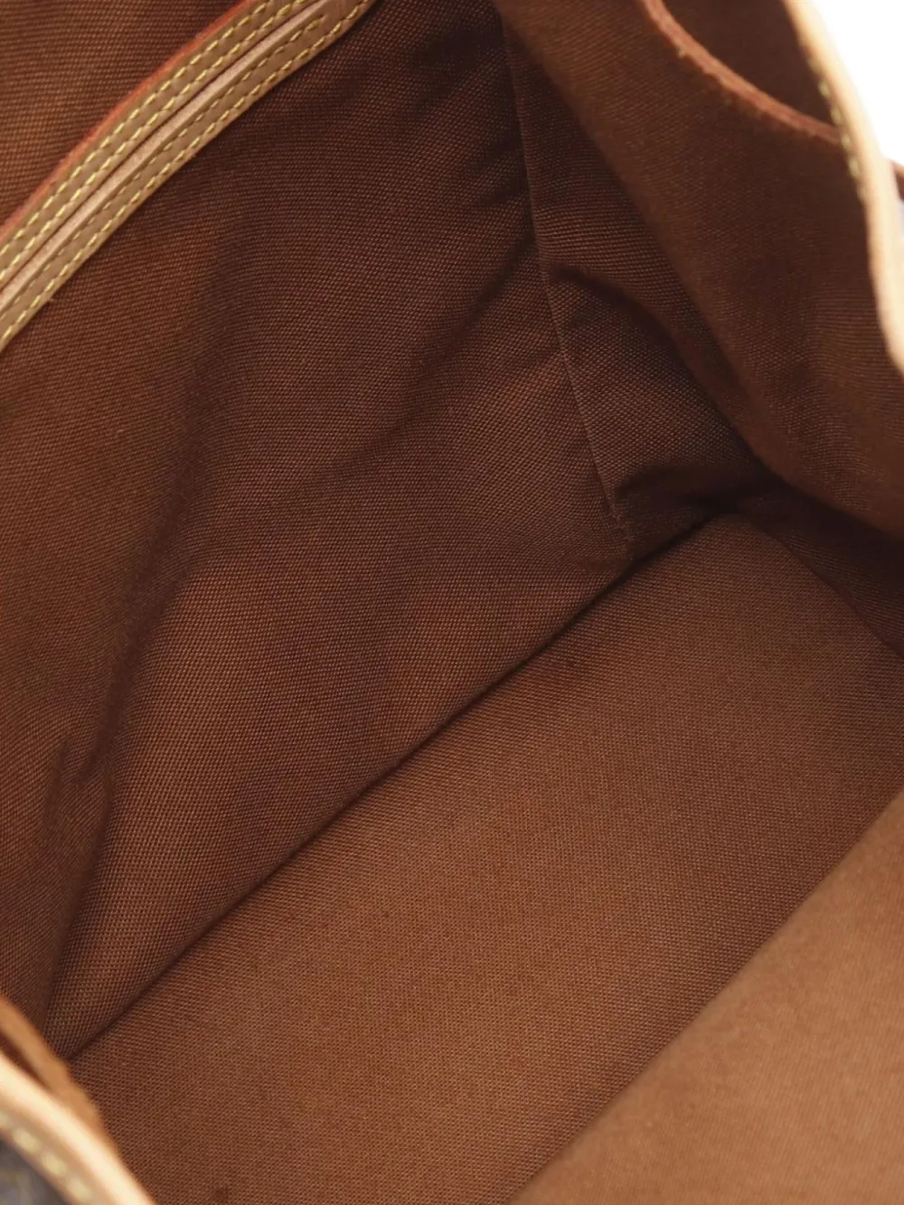 Pre-owned Louis Vuitton 2000 Montsouris Mm Backpack In Brown