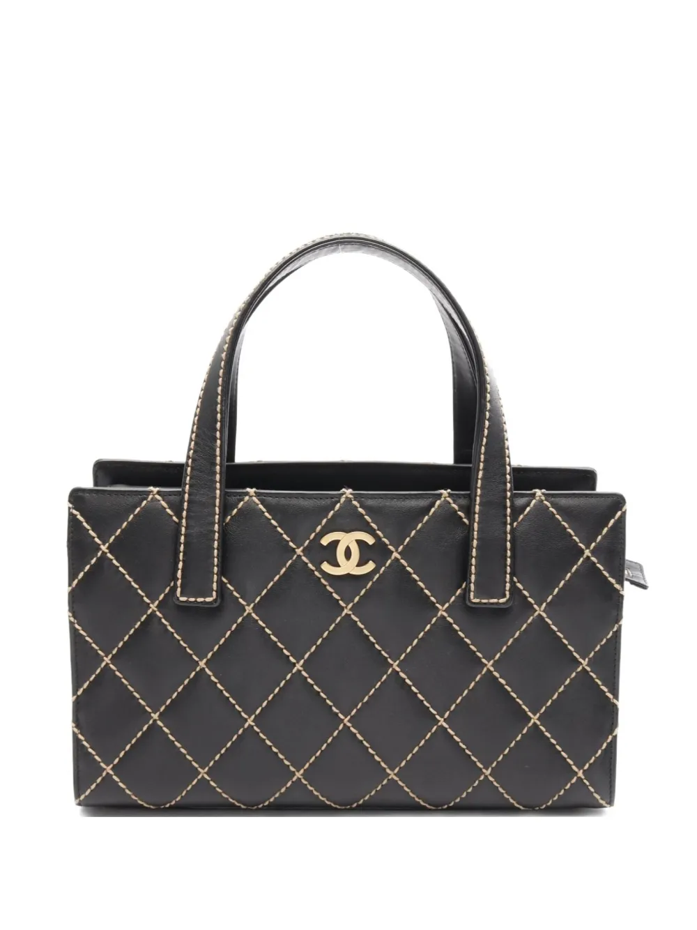 CHANEL Pre-Owned 2004-2005 Wild Stitch handbag - ブラック CHANEL Pre-Owned 2004-2005 Wild Stitch handbag - ブラック