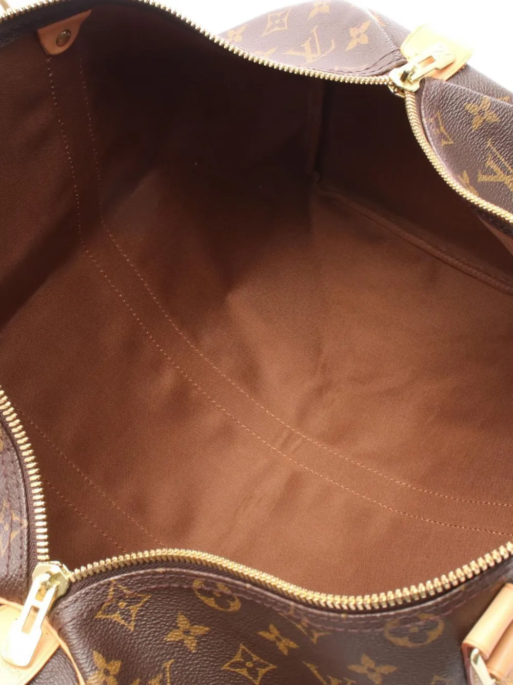 Pre-owned Louis Vuitton 2000 Keepall 45 Boston Bag In Brown