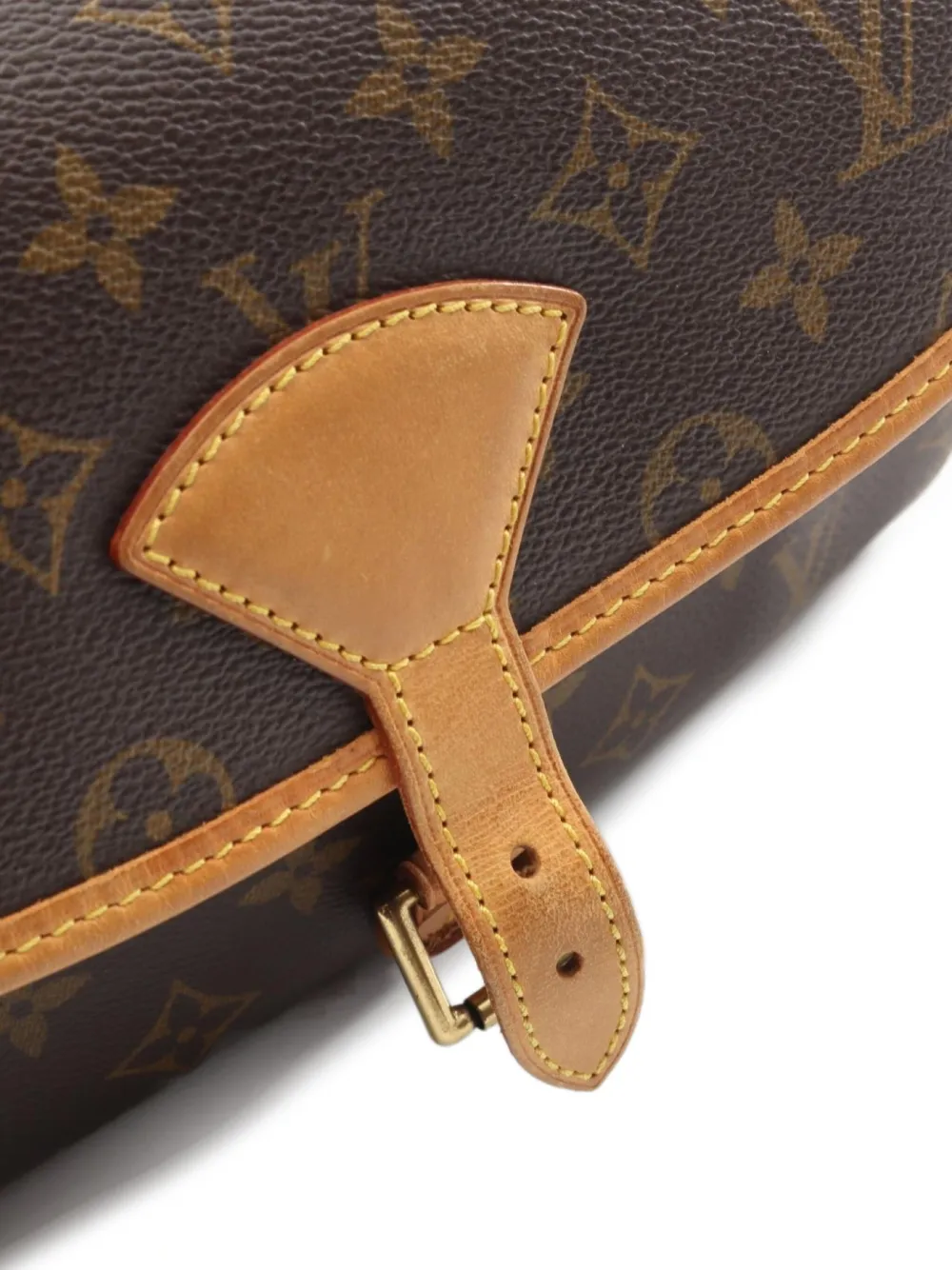 Pre-owned Louis Vuitton 2004 Sologne Shoulder Bag In Brown