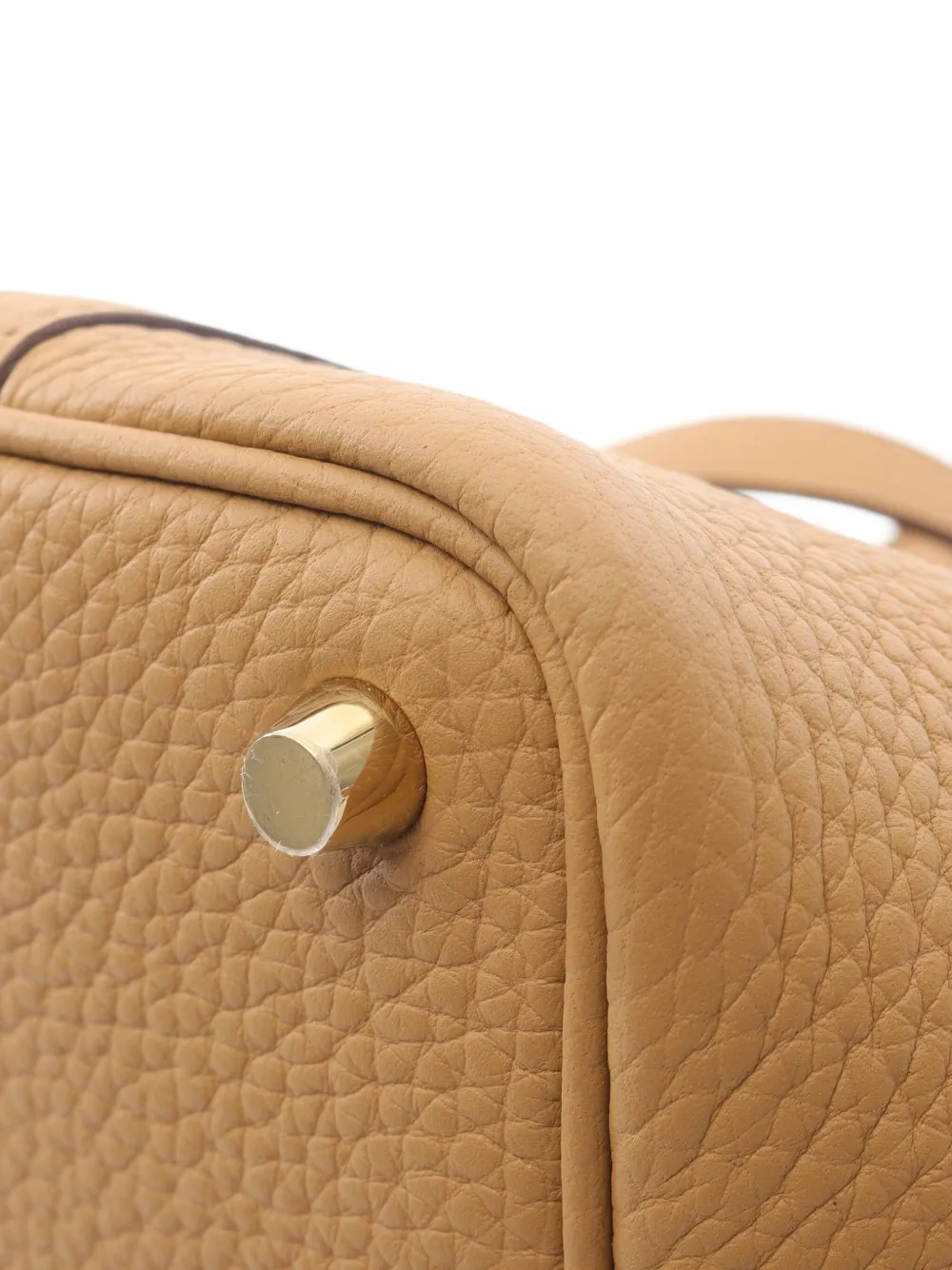 Pre-owned Hermes 2024 Picotin Pm Leather Handbag In Brown
