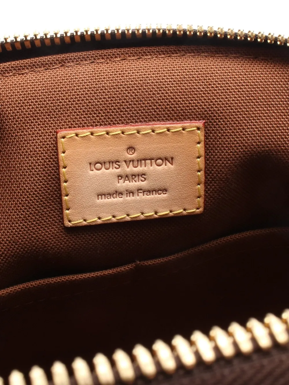 Pre-owned Louis Vuitton 2011 Tivoli Pm Handbag In Brown