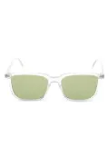 Christian Dior Pre-Owned 20s square-frame sunglasses - White