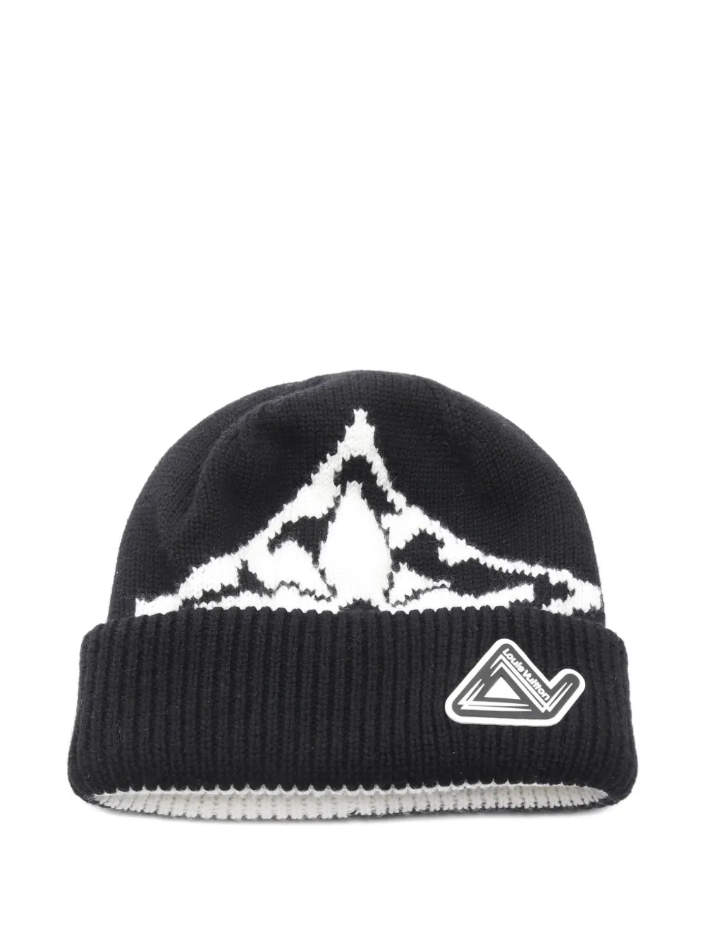 Louis Vuitton Pre-Owned 2023 LV Eyes beanie | White | Image 1