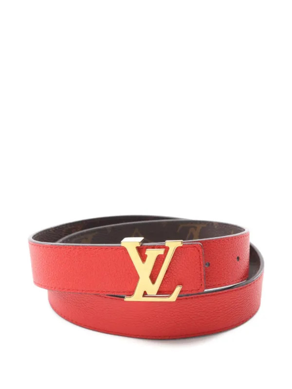 Louis Vuitton Pre-Owned 2021 monogram-pattern Belt Brown FARFETCH LB