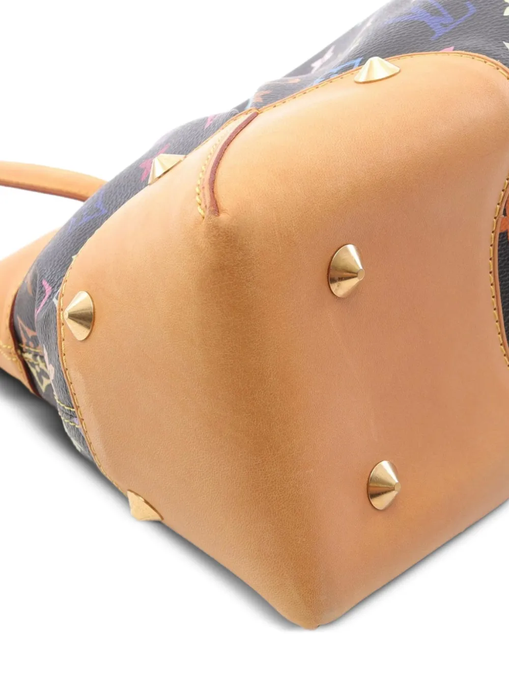 Pre-owned Louis Vuitton X Takashi Murakami 2011 Judy Gm Tote Bag In Black