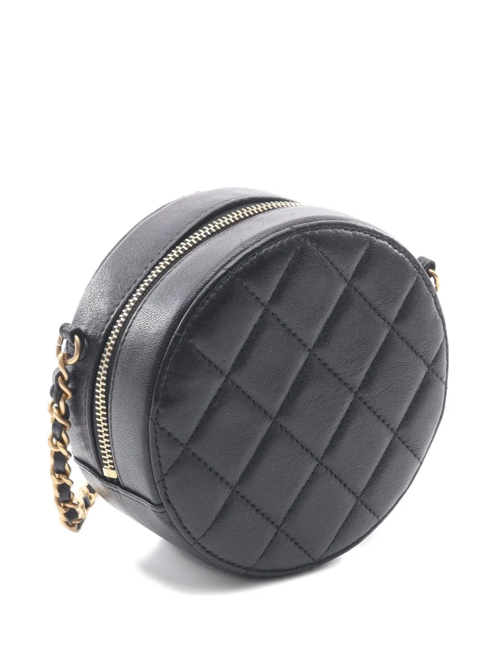 CHANEL Pre-Owned 2019 matelasse round bag | Pre-Owned | Image 2