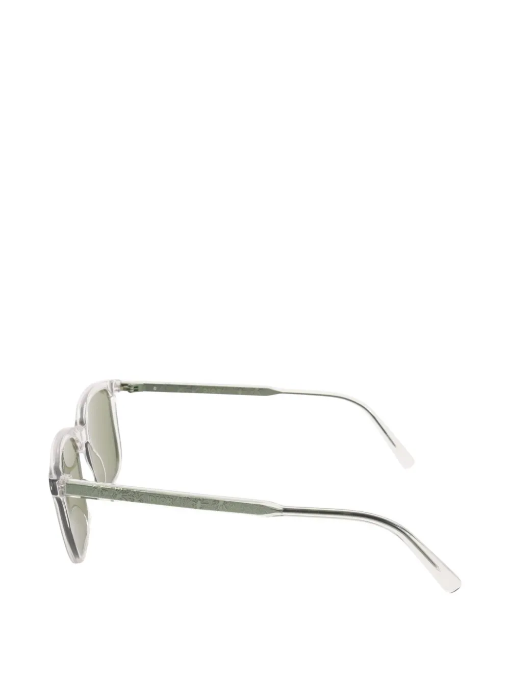 Pre-owned Dior 2020 Wayfarer-frame Sunglasses In White