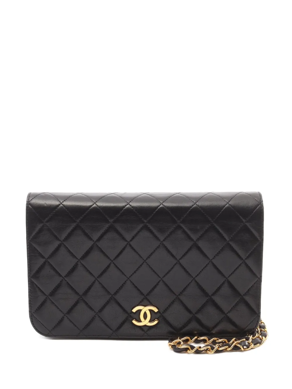 CHANEL Pre-Owned 1994-1996 matelassé shoulder bag - ブラック CHANEL Pre-Owned 1994-1996 matelassé shoulder bag - ブラック