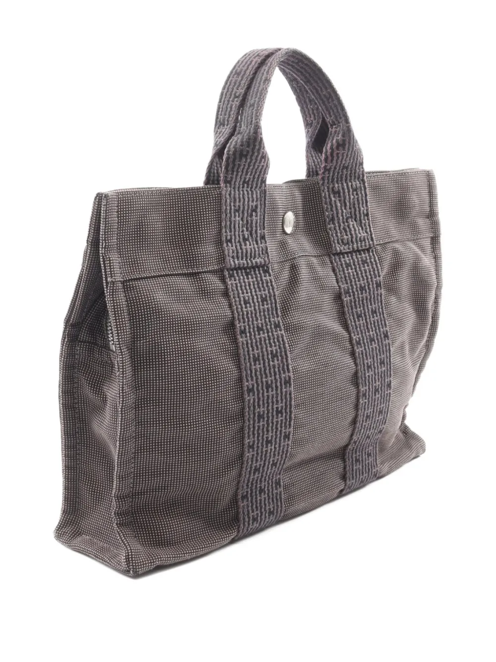 Pre-owned Hermes 2000 Yale Line Pm Handbag In Gray