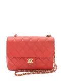 CHANEL Pre-Owned 1991-1994 matelassé chain shoulder bag - Red