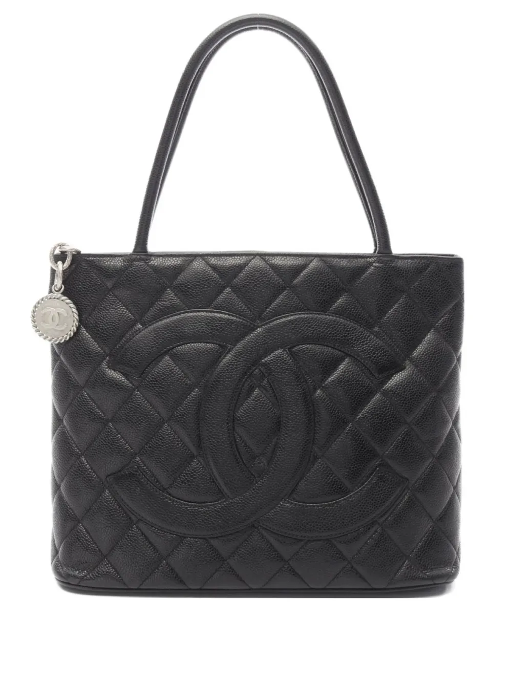 2000-2002 Medallion caviar-leather handbag