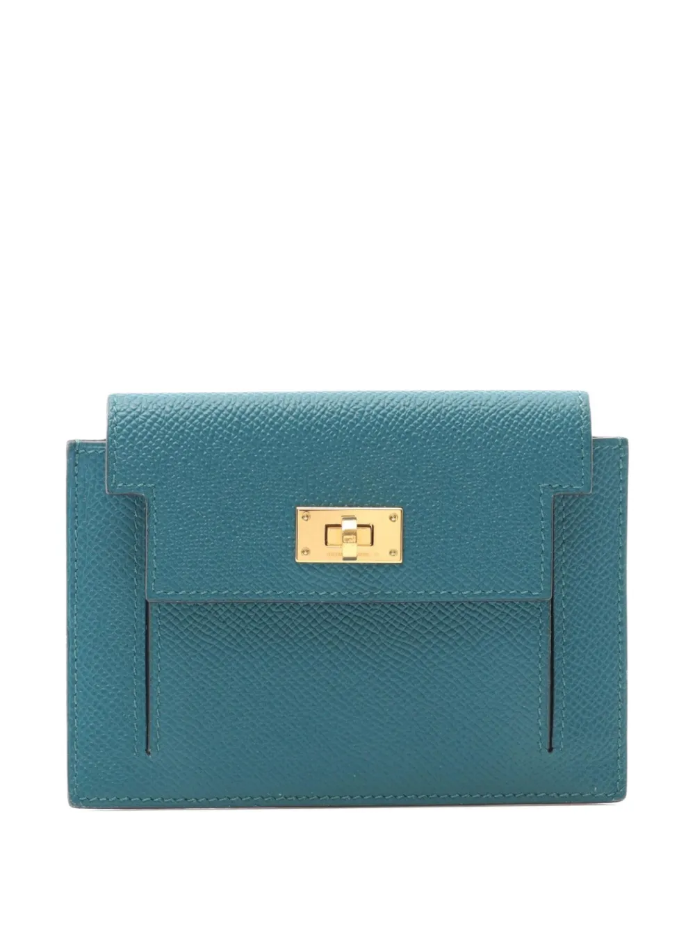 Hermès Pre-Owned 2019 ケリーコインケース - グリーン Hermès Pre-Owned 2019 ケリーコインケース - グリーン