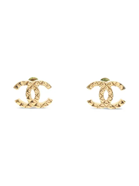 CHANEL Pre-Owned 1986-1988 Coco Mark earrings