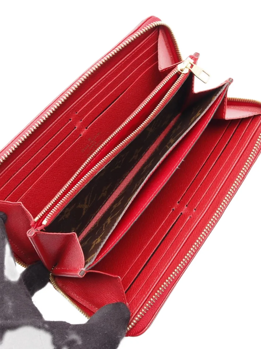 Pre-owned Louis Vuitton 2018 Retiro Zipper Wallet In Brown