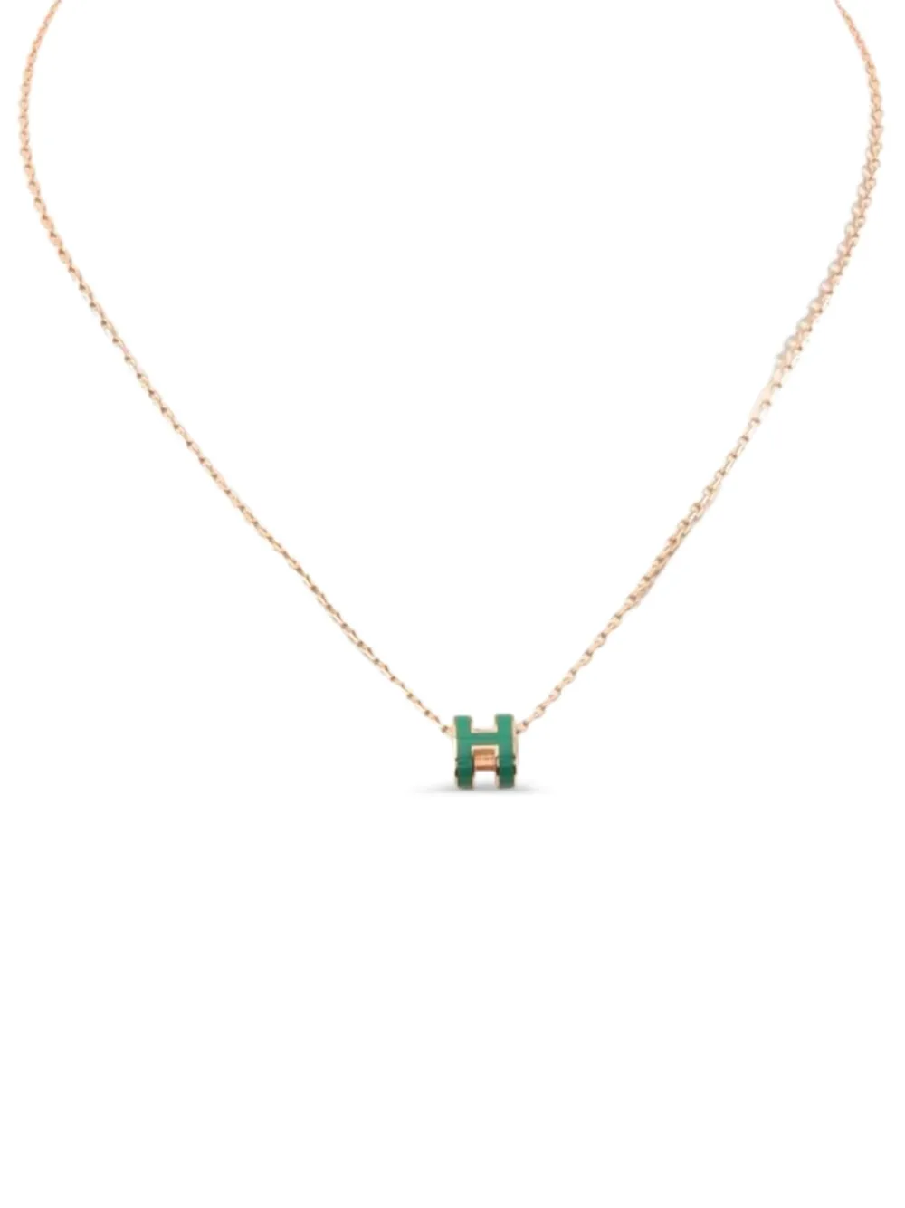 10s Mini Pop H necklace