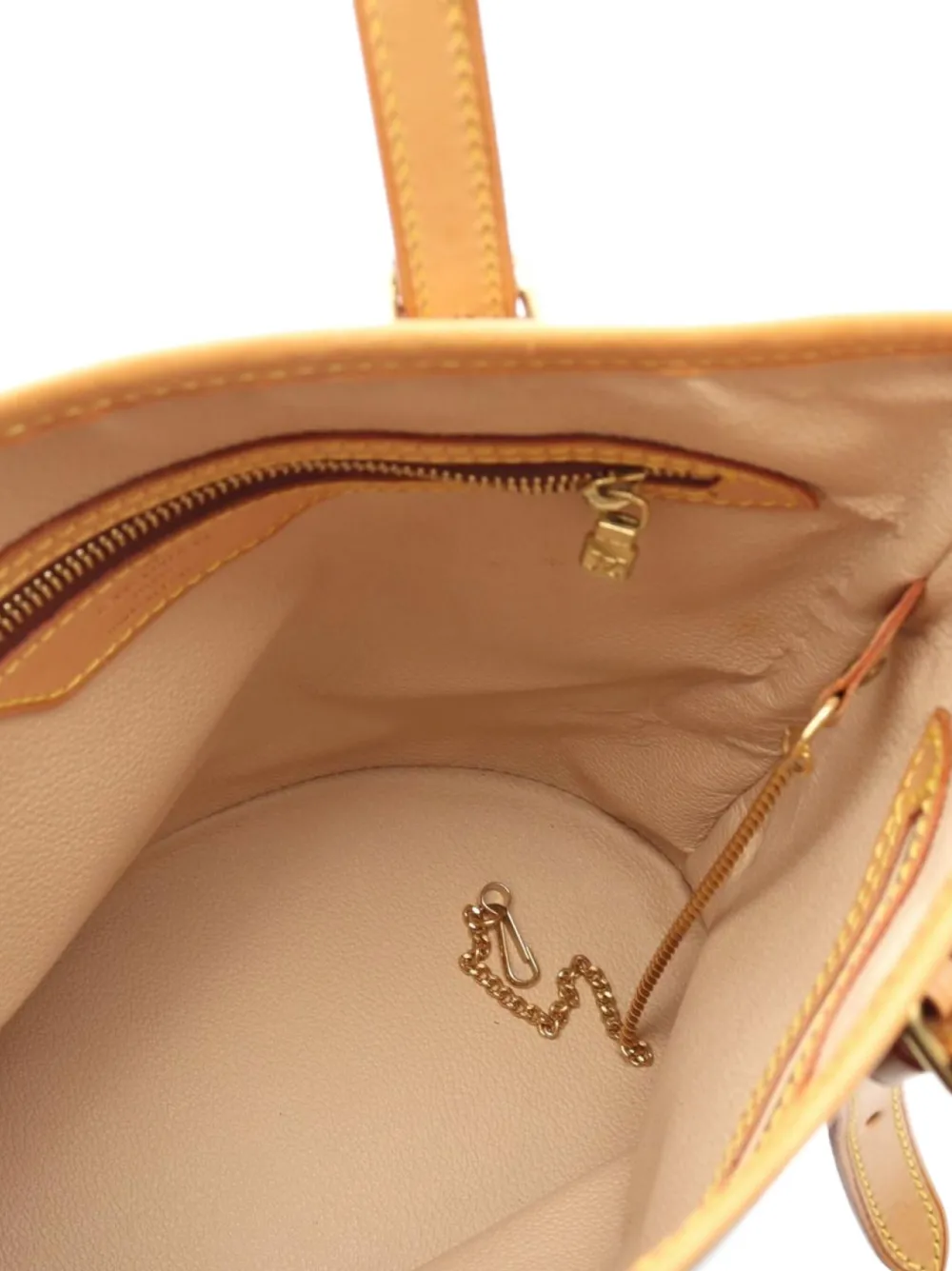 Pre-owned Louis Vuitton 2001 Bucket Pm Handbag In Brown
